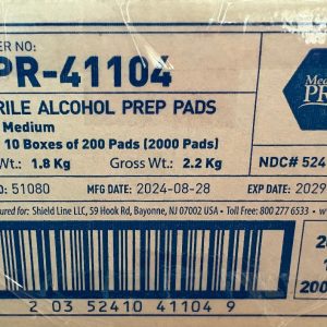 43- AP2000 ALCOHOL PADS PREP - 10/200